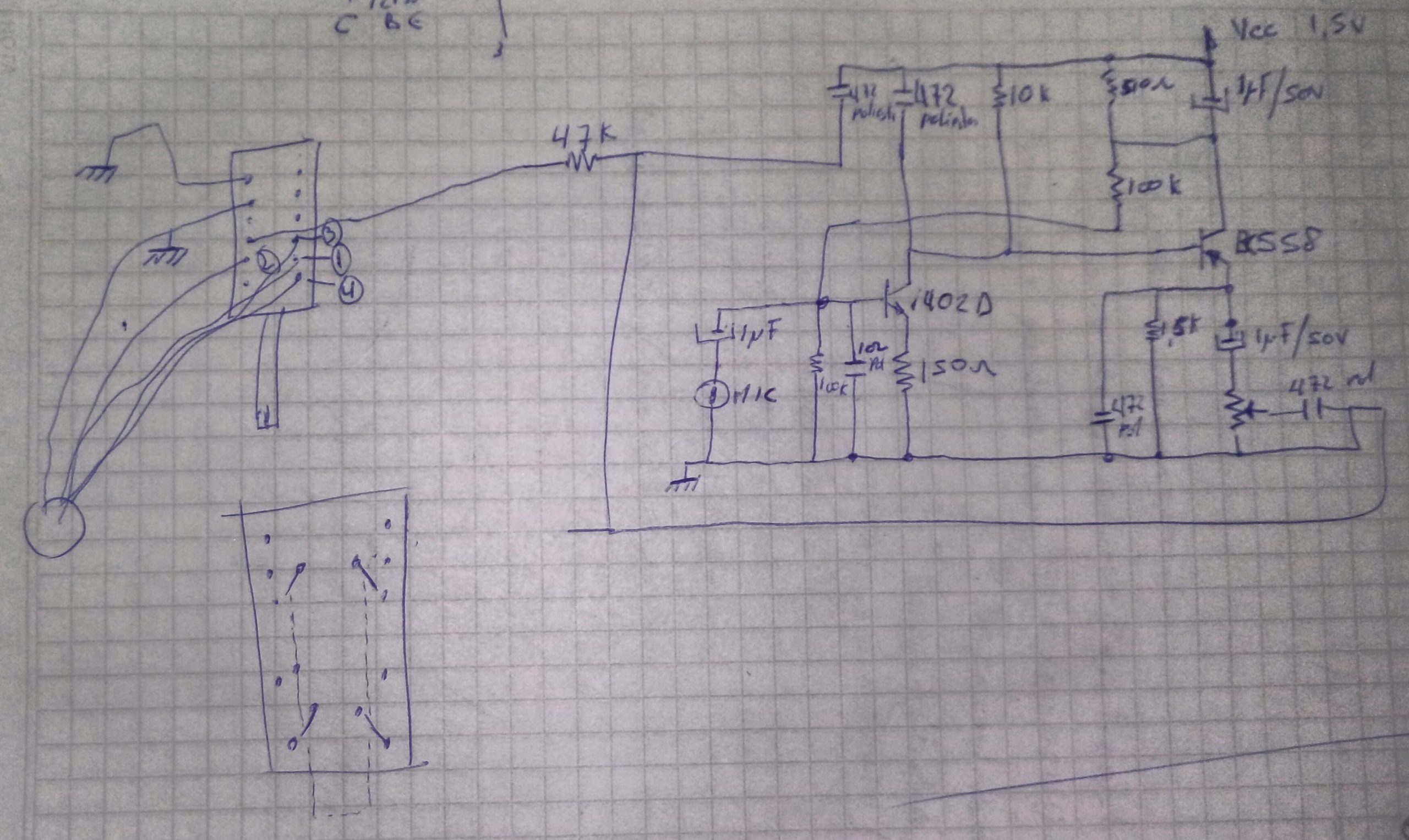 ￼Microfono de palma ANTA-820